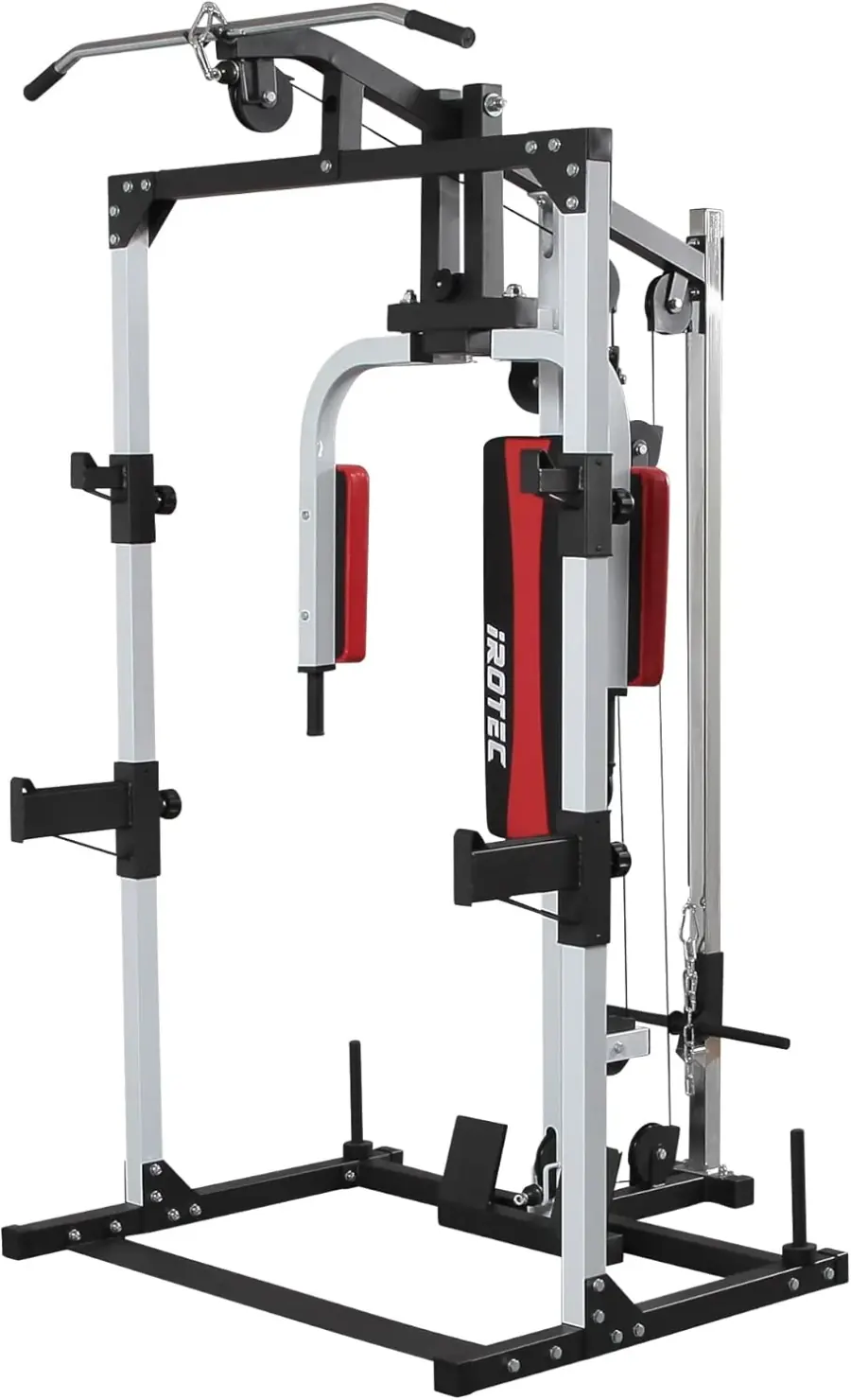 IROTEC(アイロテック)マルチステーションラック / ジムマシン 同様の 筋トレ器具 ベンチプレス スクワット 大型マシン